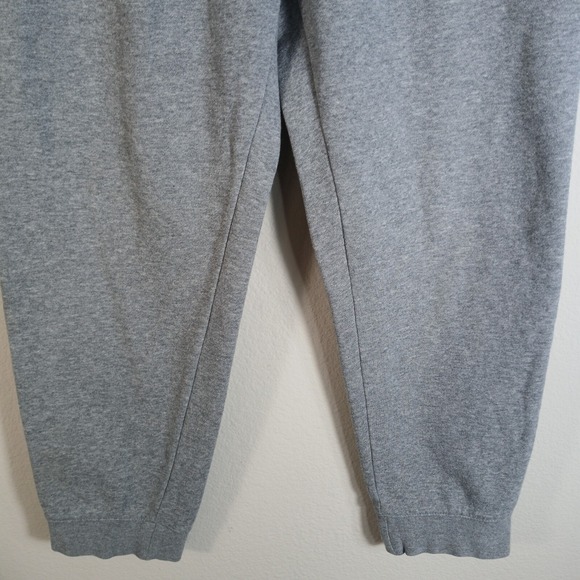 Nike Joggers Sweatpants Fleece Sportswear Club Mid Rise Gray Women Sz Med - PC65 - Picture 2 of 7